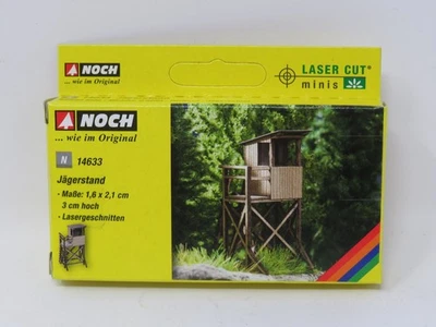 Noch N 14633 Elevated Hunting Blind Forest Hide Detail Accessory Laser-Cut Kit - Image 1 of 2
