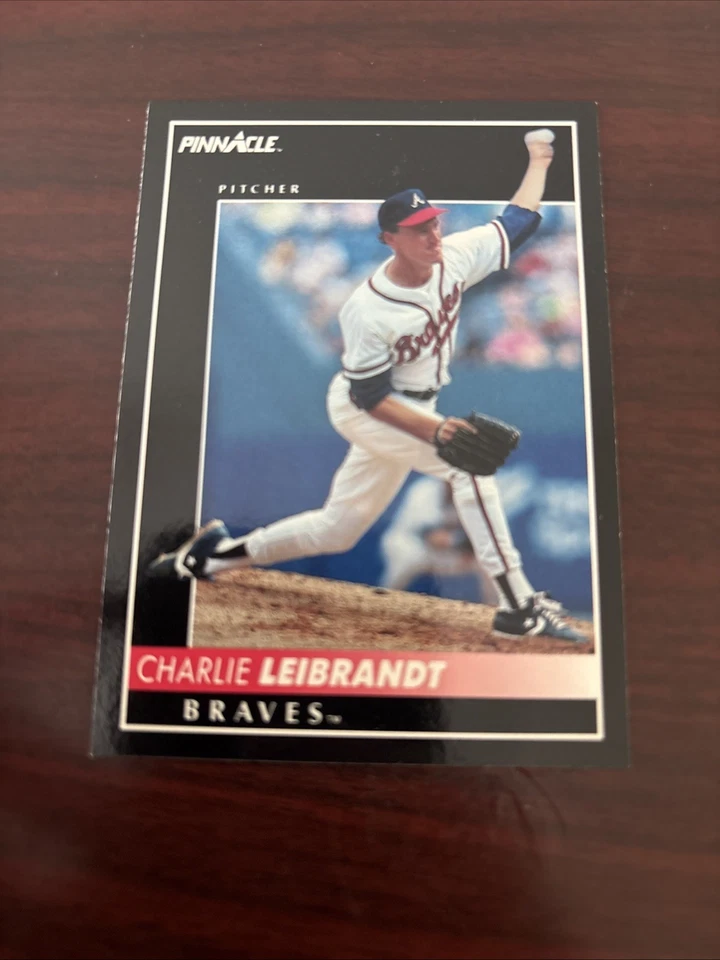 1992 Pinnacle Charlie Leibrandt #423 Atlanta Braves NM-MINT - Image 1 of 1