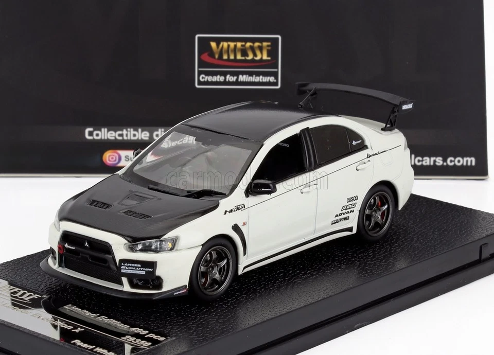 1/43 VITESSE - MITSUBISHI - LANCER EVOLUTION X 2008 29350 - Immagine 1 di 1