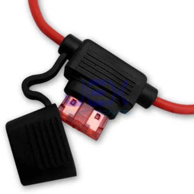 In-Line Car ATC/ATO Blade Fuse Holder Waterproof 12AWG Upto 20A 12V/24V/32V DC - Image 1 of 3