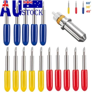 15Pcs 30° 45° 60° Roland Blades Cutting Plotter Vinyl Cricut Cutter Blade AU - Picture 1 of 9