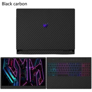 Carbon fiber Laptop Sticker Skin Cover for 2023 Acer Predator Neo N23Q2 18" - Picture 1 of 32