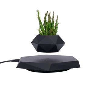 Smart Levitating Flower Plant Pot Home Decor Hovering Floating Magnic Plant Pot - Picture 1 of 16