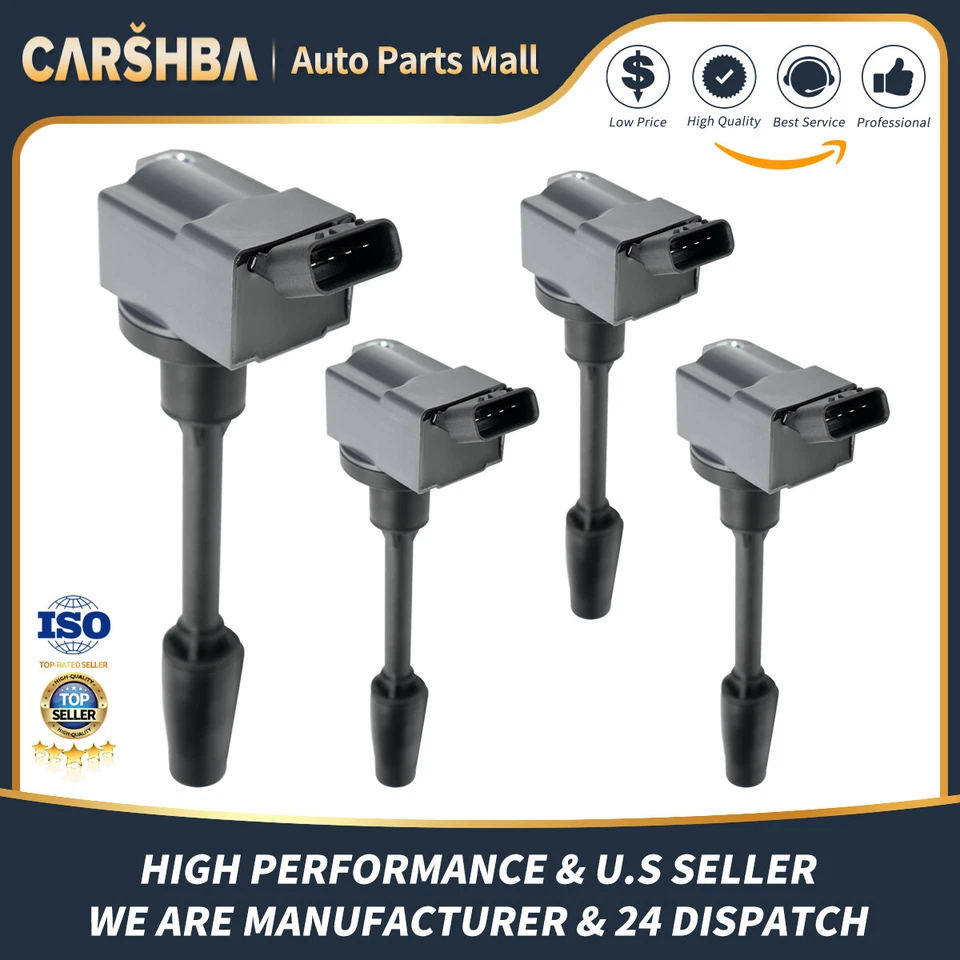 Set of 4 Ignition Coil OEM for 2012-2021 Toyota Prius AWD-e Plug-In Prime UF811 Foto 1 de 4