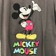Mickey Mouse Disney Store T-Shirt Grey Multicolored Graphic Men’s Size Large