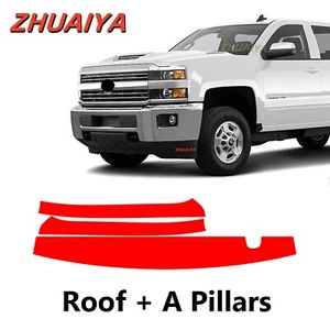 s PreCut Paint Protection Film For CHEVROLET SILVERADO 2500 HD HIGH 2015-2019 - Picture 1 of 6