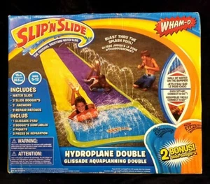 New Wham-O Slip N Slide Hydroplane Double XL15 Ft Inflatable Pool 2 slide boogie - Picture 1 of 4