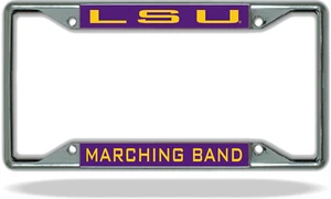 Louisiana State LSU BAND License Plate Frame - Picture 1 of 1