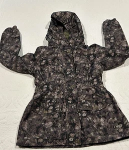Jessica Simpson GIRLS Jacket w/Attached Hood. /Sz 10/12/Zippers + Snaps/Green - Picture 1 of 14