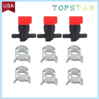 Válvula de cierre de gas combustible en línea de 1/4" para motor pequeño 493960 698183 exterior  Foto 1 de 4