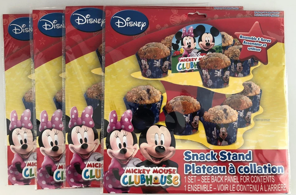 Disney Mickey Mouse Clubhouse 2 Tier Cupcake Snack Stand