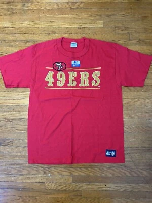 CAMISA VINTAGE STARTER SAN Francisco sf 49ers ~ Para hombre L-42-44, nueva Foto 1 de 4
