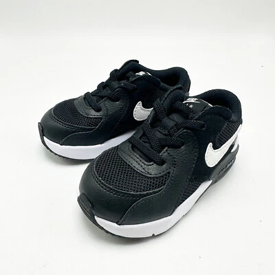 *NEW* Toddler Baby Nike Air Max Excee (TD) SHOES Black / White (CD6893 001) 👍 - Image 1 of 4
