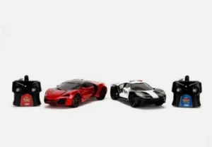 Jada Toys Hypercharger Heat 1:16 Twin Pack RC 2017 Ford GT + Lykan Hypersport - Picture 1 of 5