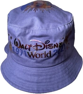 Walt Disney World Parks 50th Anniversary Spirit Jersey Fischerhut lila neu mit Etikett - Bild 1 von 11