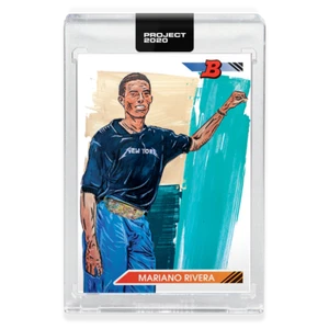 Topps Project 2020~1992 Mariano Rivera #117 By Blake Jamieson PR:7460 - Picture 1 of 2