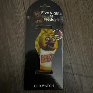 "CHICA THE CHICKEN" / FIVE NIGHTS AT FREDDY'S LED WATCH 2016 - NEU - Bild 1 von 2