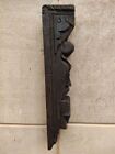 Old Antique Handcrafted Wooden Craved Engraved Beautiful Wall Bracket Wall Decor