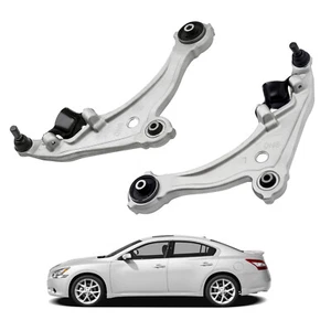 Pair Front Lower Control Arm Kit w/Ball Joint LH & RH For Nissan Maxima 2009-14 - Picture 1 of 12