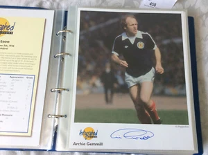 WESTMINSTER AUTOGRAPHED EDITION ARCHIE GEMMILL SCOTLAND DERBY COUNTY NOTTINGHAM - Picture 1 of 3