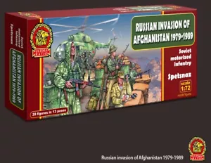 ULTIMA RATIO SOLDATINI 1/72 - 02 Soviet Motorized Infantry Spetsnaz -MODERN WARS - Picture 1 of 1