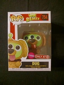 Funko Pop! Figura de vinilo Pixar Alien Remix Flocked Dug #754 exclusiva de Target - Imagen 1 de 6