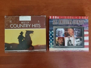 2 3-CD Sets of Country Music: All American Country & Best of Country Hits - Imagen 1 de 12