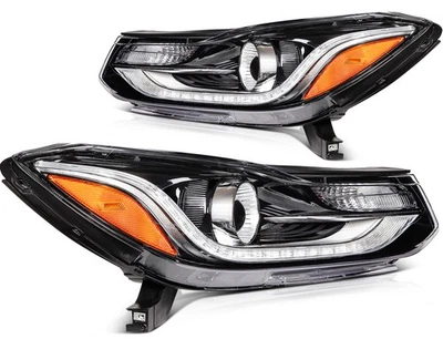 Left+Right Headlights Assembly For 2022-2017 Chevy Trax w/LED DRL Headlamp Foto 1 de 4