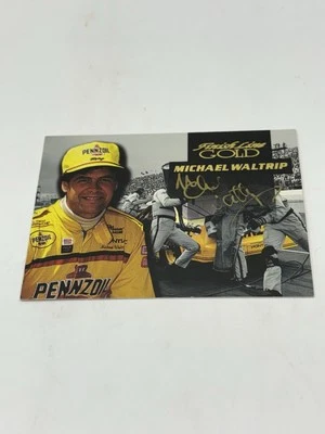 1994 Finish Line Gold Michael Waltrip #84 Auto - Image 1 of 4