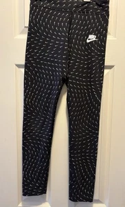Girls Nike Pro Black Leggings Size L - Picture 1 of 4