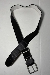 Cinturón de béisbol/softbol negro ajustable para adultos - Imagen 1 de 2