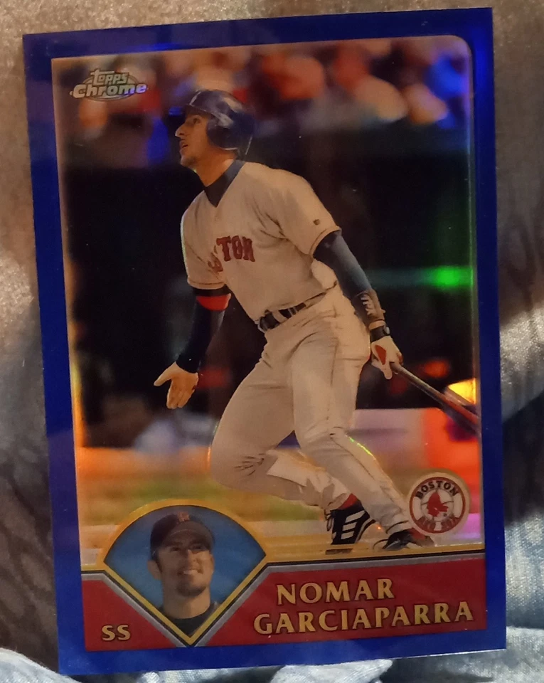 2003 Topps cromo - Nomar Garciaparra #45 refractor # 436/699 Foto 1 de 1