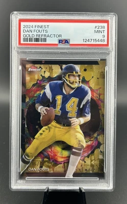 2024 Topps Finest #238 DAN FOUTS Refractor GOLD /20 PSA 9 MINT - Image 1 of 2