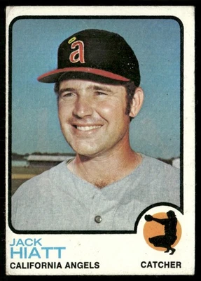 1973 Topps Jack Hiatt California Angels #402 - Image 1 of 2
