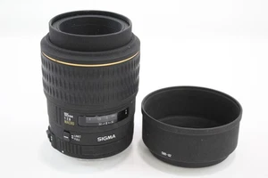 Sigma EX 105mm F/2.8 Macro Vintage Autofocus Camera Lens w/ Cap - Picture 1 of 5