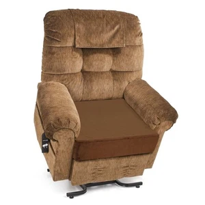 Velvet Large Chair Cushion for Elderly 20" x 20" x 5", High Density Foam Seat... - Picture 1 of 6