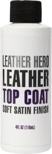 Satin Leather Sealant – Protective Top Coat for Dye, Shoes, Car Seats – 4oz - Picture 1 of 11