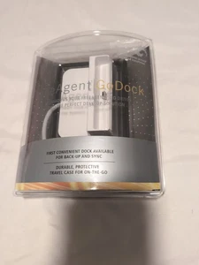 NIB Seagate Free Agent Go Dock Back Up & Sync - White with Travel Case 100521233 - Picture 1 of 5