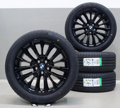 Original BMW 5er G30 G31 18 Zoll Sommerreifen 632 Felgen Räder Reifen DOT24 P341 - Bild 1 von 4