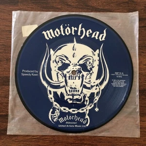 MOTÖRHEAD City Kids Picture Disc Blue & White 7” Lp 1977 NSP13 UK Rare - Picture 1 of 4