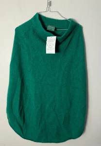 Nuevo con etiquetas Poncho Mantón de Lana Possum & Merino Hecho en Nueva Zelanda Verde Lothlorian KFT - Imagen 1 de 7