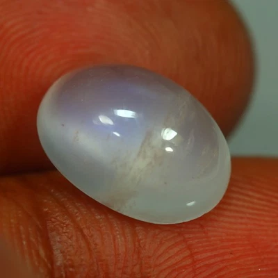 4.53 Cts_Great Electric Blue Shadow_100 % Natural Unheated Blue Moonstone_India - Image 1 of 3