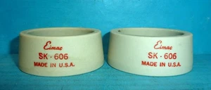 2 Eimac SK-606 Tube Chimneys for SK-600 602 610 612 Etc. - Picture 1 of 2