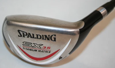 Spalding SX35 4 hybrid with Spalding 65g regular flex graphite shaft in vgc - Image 1 of 4