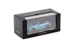 1:43 Minichamps Porsche 911 992.2 Carrera 4 GTS Cabriolet Ipanema Blue Model Car - Picture 1 of 3