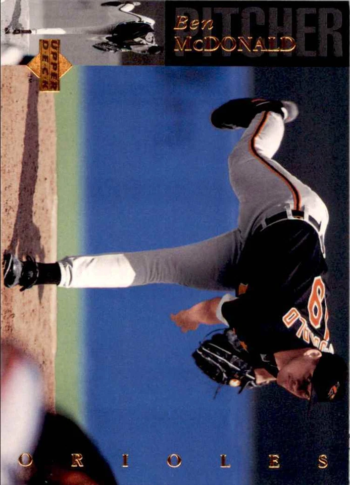 1994 UPPER DECK BEN MCDONALD BALTIMORE ORIOLES #456 - Image 1 of 2