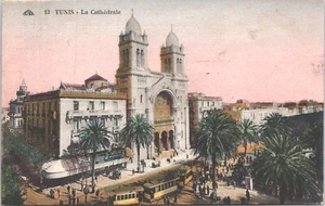 Postal de colección Túnez Túnez La Cathedrale 09,51 - Imagen 1 de 2