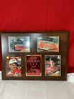 Jeff Gordon 1993 Rookie Of The Year 4 Card Plaque