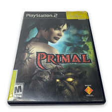 Primal (Sony PlayStation 2, 2003) PS2 Black Label Complete with Manual