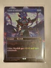 MTG Lost Caverns of Ixalan Special Guests Lord of Atlantis Borderless Foil. Nm